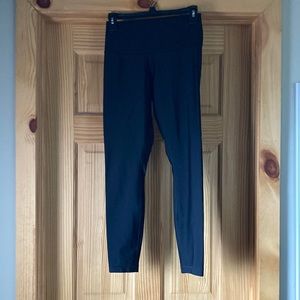 Lululemon 3/4 length black leggings- soft and smooth!